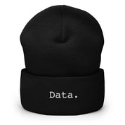 Cuffed Beanie - Data.