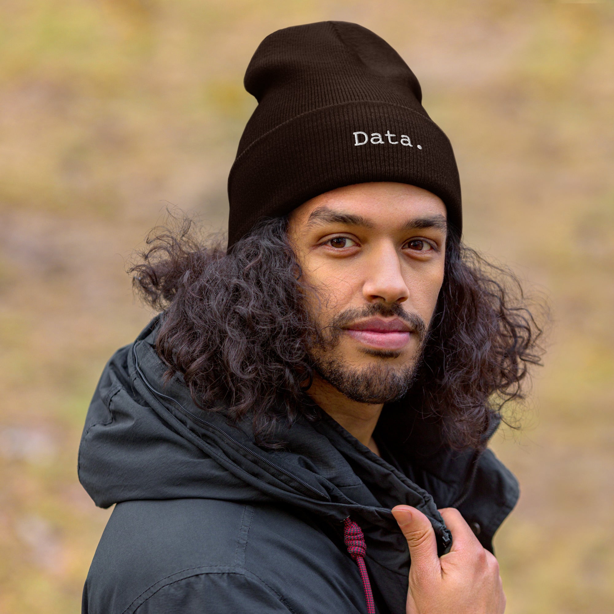 Cuffed Beanie - Data.