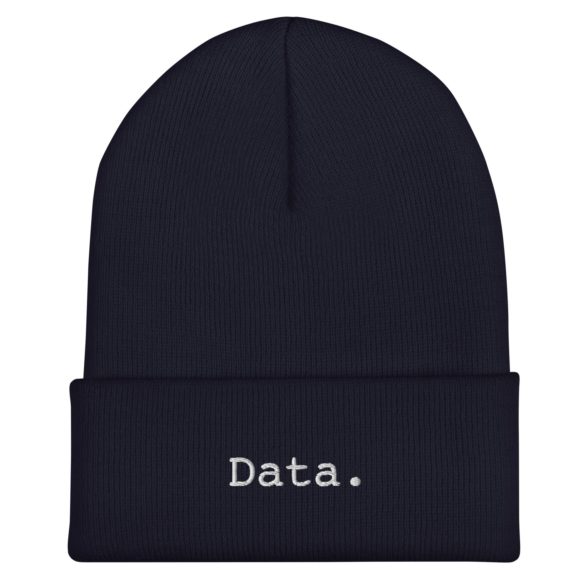 Cuffed Beanie - Data.