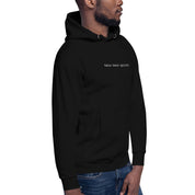 Unisex hoodie - Data beats opinion.